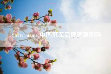 呼和浩特中国冠军品牌是真的吗