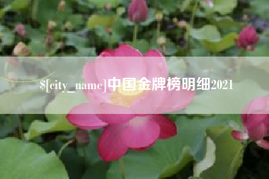 呼和浩特中国金牌榜明细2021