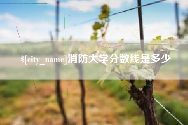呼和浩特消防大学分数线是多少