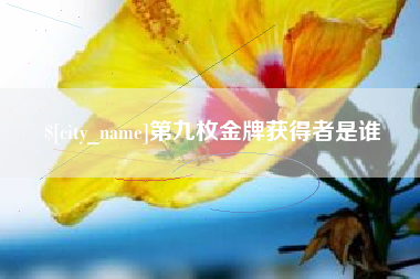 呼和浩特第九枚金牌获得者是谁