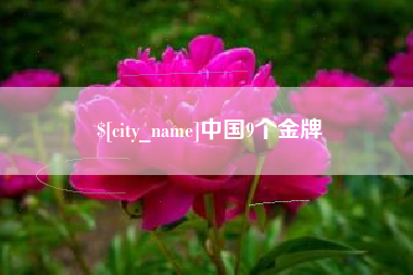 呼和浩特中国9个金牌