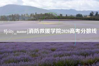 呼和浩特消防救援学院2020高考分数线