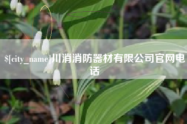 呼和浩特川消消防器材有限公司官网电话