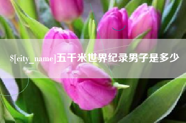 呼和浩特五千米世界纪录男子是多少