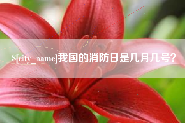 呼和浩特我国的消防日是几月几号？