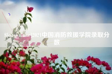 呼和浩特2021中国消防救援学院录取分数