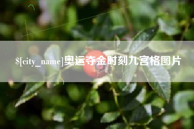 呼和浩特奥运夺金时刻九宫格图片